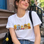 Breakfast Riot Parade Tee worn or in use