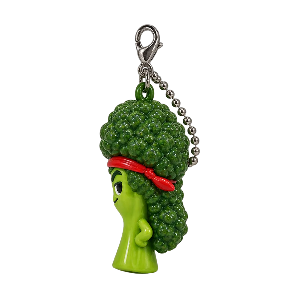 Broccoli Mullet, back or side view
