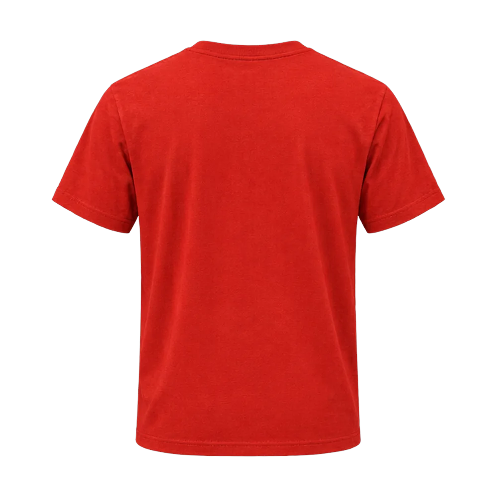 Broccoli Mullet Tee, back or side view