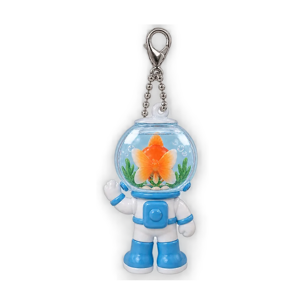 Goldfish Astronaut, back or side view
