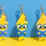 Lightning in Specs in PVC, acrylic and plush