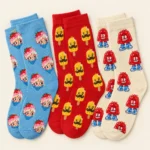 Melt Down Socks, 3 Pairs, front view