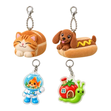 Odd Pets Set, back or side view