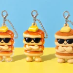 Pancake Tower in PVC, acrylic and plush