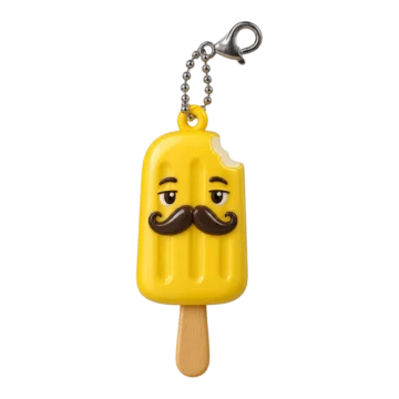 Popsicle Moustache, front view