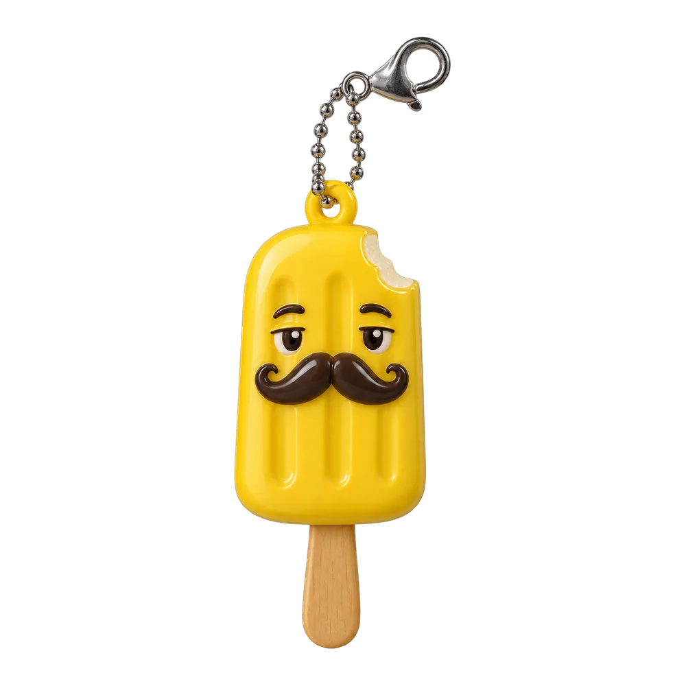 Popsicle Moustache, front view