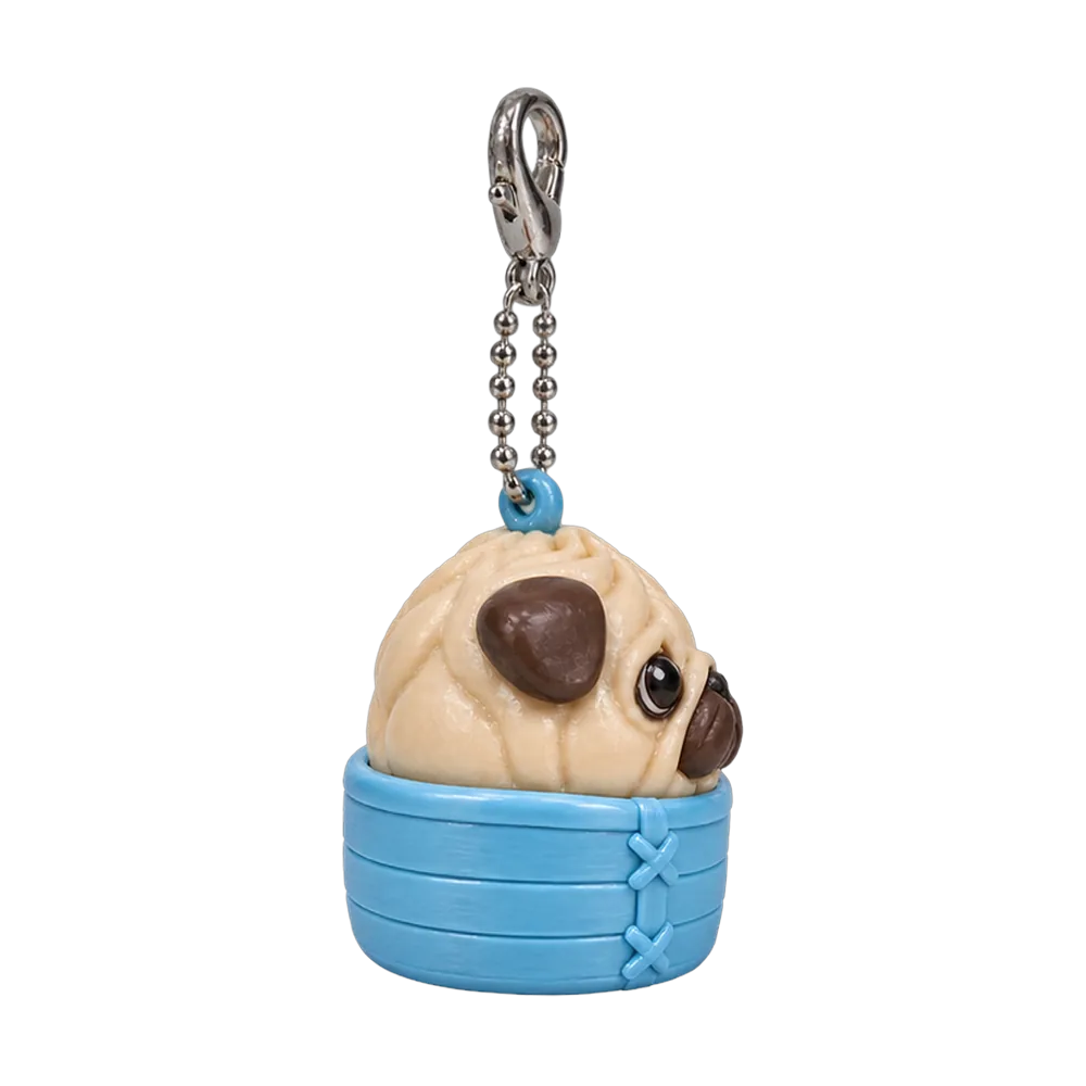 Pug Dumpling, back or side view