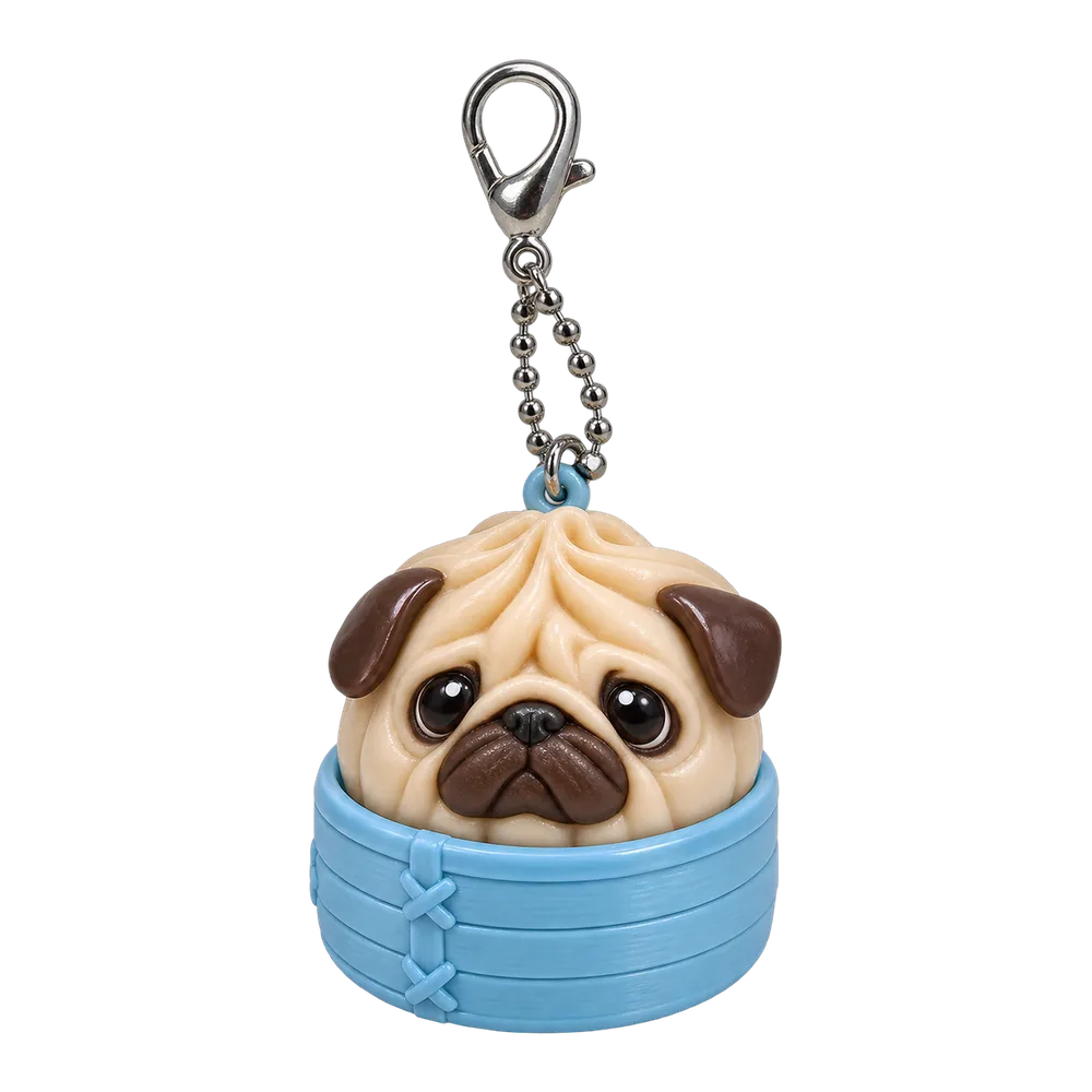 Pug Dumpling, front view