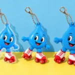 Raindrop Roller in PVC, acrylic and plush