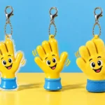 Rubber Glove in PVC, acrylic and plush