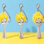 Spoon with Bedhead in PVC, acrylic and plush