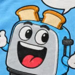 Talking Toaster Tee close up
