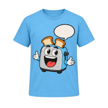 Talking Toaster Tee, back or side view