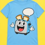 Talking Toaster Tee, front view