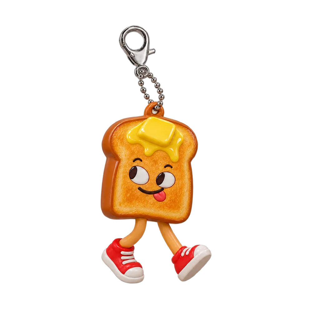 Toast on Legs, back or side view